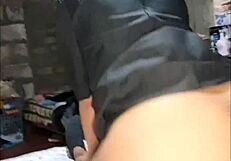 Teen loves doggystyle and cum on ass