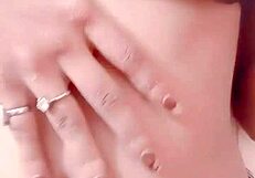 hot indian beautiful slim solo girls enjoying with her boobs & pussy