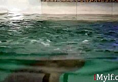 blonde milf mia linz gets cunt fucked in pool