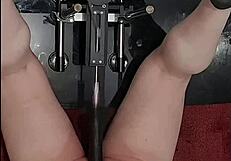 ass got fucked and slapped while wankin