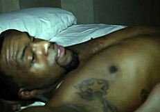 virgos orange fishnet tease begins deep throat submission before it turns horny threesome