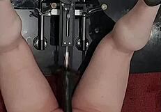 ass got fucked and slapped while wankin