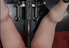 ass got fucked and slapped while wankin