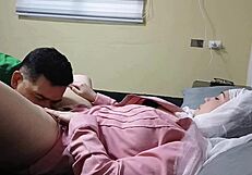 delicious oral sex with an arab wife in hijab