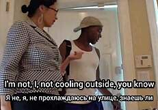 Three angry russian blondes crave rough black dick pounding