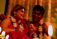 marriage night romantic sex with new wife