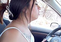 i strip naked in the taxi car
