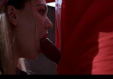 Blonde secretary facefucked in prison - working girl freeze fucked by stranger