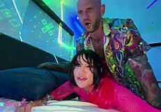 Rave bunny nova cane ignites neon afterparty