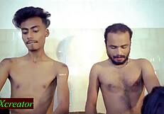 stepmom shares stepdaughter in a group meeting with rich boy