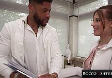 rocco siffredi checks in with sexy amber slassh for a visit