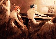 Vintage erotic art