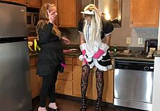 feminization and pegged to get maid job