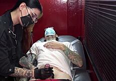 Cock Piercing Threesome With Mei Pang