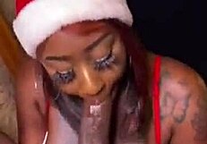 Steamy Christmas story with big black cock, big tits