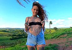 This porn video features Amador’s big cock