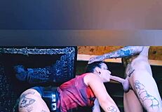 Deepthroat, and BDSM and fetish with submissive pawg