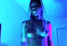 Wild and sexy: Ebony babe gets her ass ripped and is creampied