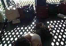 New red head big ass lesbian MILF and BBW Mila James toying