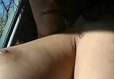 MILF caught on camera enjoying a facial and a handjob