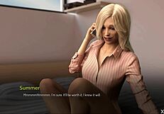 Anal MILF Mia has to go to college with her lover and he offers to give her a massage in POV