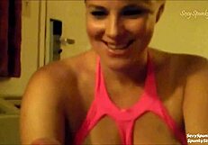 Squirt, dirty teen big nipples amateur gets facial cumshot & spits on face