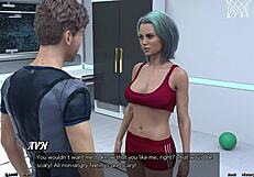 Zaglavljen u svemiru 114, košarkaški meč protiv femdom gospodarice