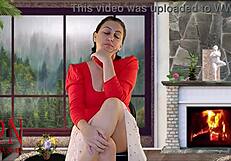 Det er rart å se deg her med mine sexy ben og hæler som frister deg