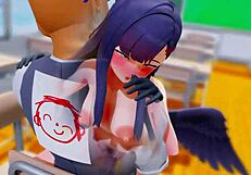 Jeg udforsker temaer om retfærdighed og seksualitet i denne 3D tegnefilm anime hentai historie