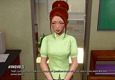 Gra Ripples 7 z krągłą laską 18+ w podartym stroju anime przygoda