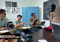 선생님 유혹 노력했지만 성공