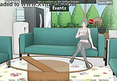 Perawat Toket Gede Dientot Kontol Monster Teman!