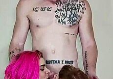 Carmona o ia fără prezervativ cu Russah și Luna Olvr într-un dor intens