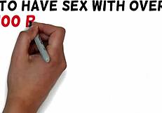 Skvelá brunetka si užíva zábavu s jedným chlapom