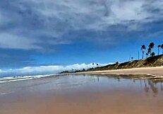 मैन, नुडिस्ट बीच एडवेंचर वाइल्ड ऑर्गी में बदल जाता है जोआओ ओ सफाडो के साथ!