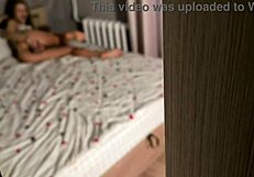 義妹がチンポを吸うのをPOVで盗撮