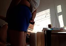 Så du min MILF-stemor som onanerer på føttene mine mens jeg onanerer?