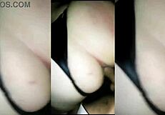 Curvy Girl Gives Pussy on All Fours After Halloween Party