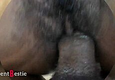 Detailed intimate encounter without protection