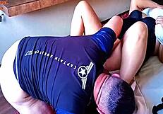 愛人と濃厚セックス寝取られ夫が全部録画！