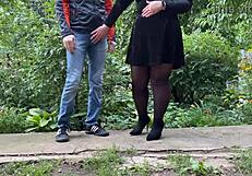 Geheime Perverse Droom met Outdoor Flitsen