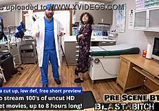 Brooklyn Rossi hisap kote, ditebuk, dan disembur dengan pancutan sperma besar