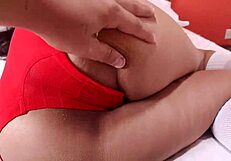 Majhna 18+ navijaška pastorka preživi čas z očimom v hotelu po počitnicah