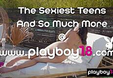 Julie Kay se déshabille en extérieur - Osez regarder ?