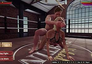 Extreme sex fighting results to raw butt and throat fucking